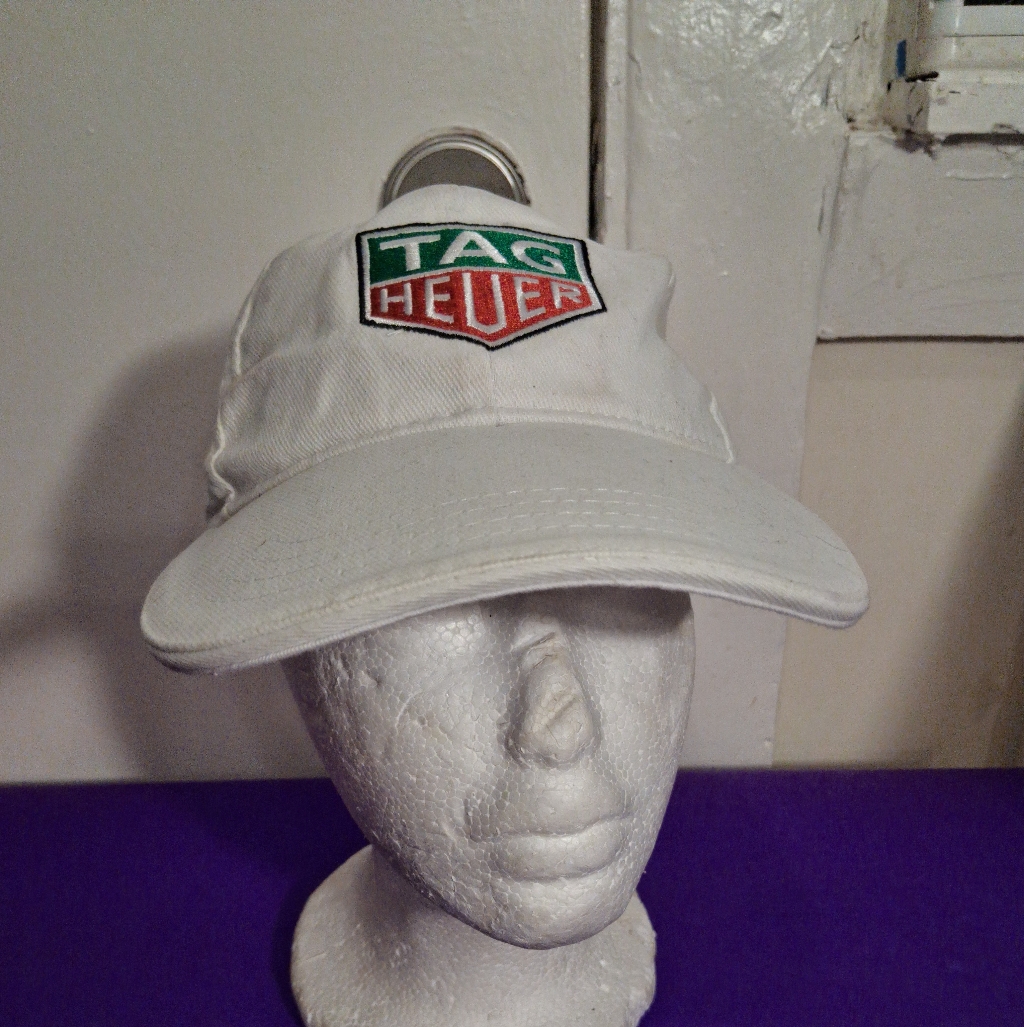 Tag Heuer Hat White Authentic
